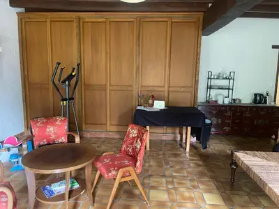 Coin salon dans l'établissement La Durellerie
