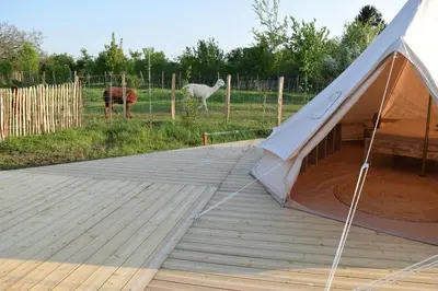 Jardin de l'établissement Tente Zéla