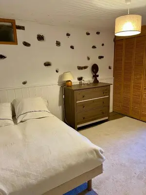 Un ou plusieurs lits dans un hébergement de l'établissement La petite maison
