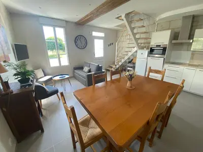 Cuisine ou kitchenette dans l'établissement Gîte Le Boulerot