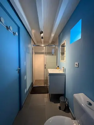 Salle de bains dans l'établissement Détente aux beaumonts
