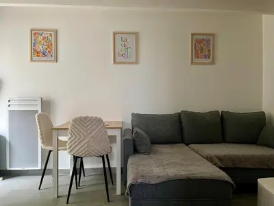 Coin salon dans l'établissement Détente aux beaumonts
