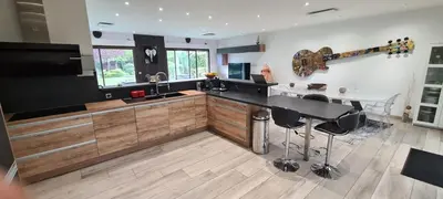 Cuisine ou kitchenette dans l'établissement Villa Neves