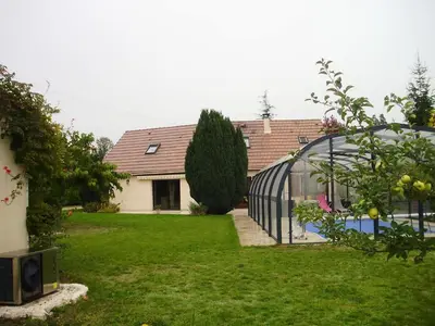 Jardin de l'établissement Chez Thierry et Vero