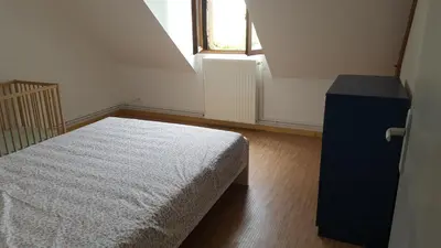 Un ou plusieurs lits dans un hébergement de l'établissement Oh l'idée home