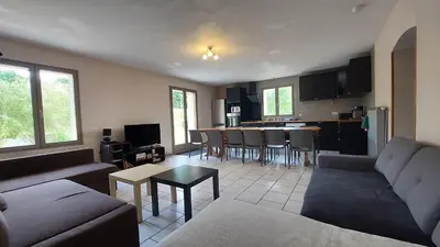 Coin salon dans l'établissement Oh l'idée home