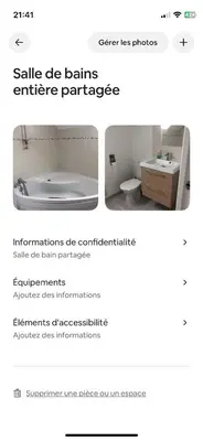 Plan de l'établissement Maison 24h du Mans