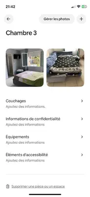 Plan de l'établissement Maison 24h du Mans