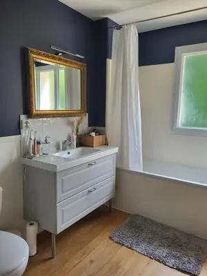 Salle de bains dans l'établissement Chambre chez l'habitant