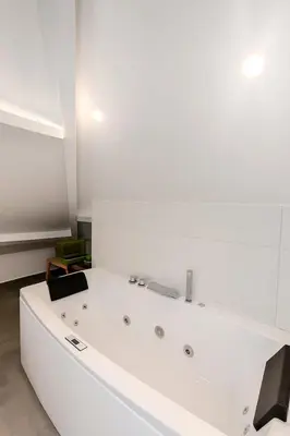 Salle de bains dans l'établissement La parenthèse familiale