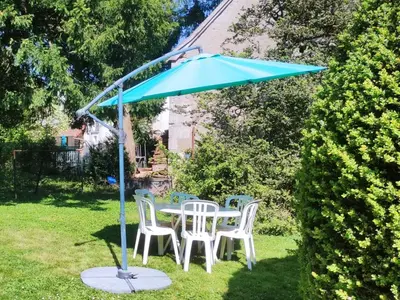 Jardin de l'établissement Gîte Le Prieuré