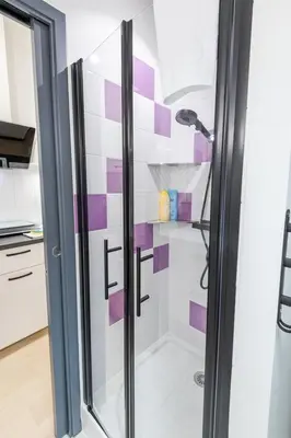 Salle de bains dans l'établissement Au cœur d'Amboise - Garage privé 2 roues