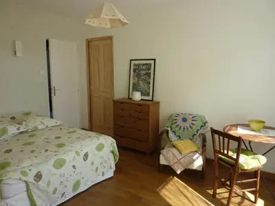 Un ou plusieurs lits dans un hébergement de l'établissement Chambres d'hôtes : La Isla Bonita