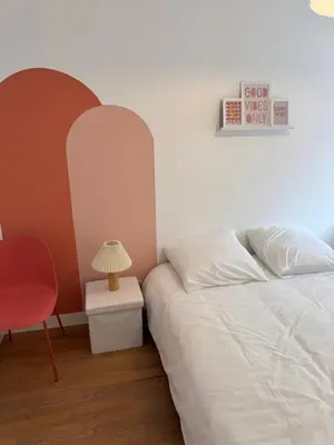 Un ou plusieurs lits dans un hébergement de l'établissement Les Chouettes