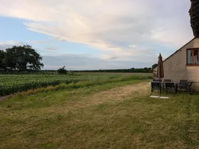 Paysage naturel près de la maison de vacances