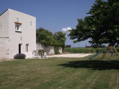 Jardin de l'établissement Gite 2min de Saumur