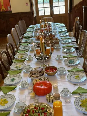 Nourriture dans la maison de vacances ou à proximité