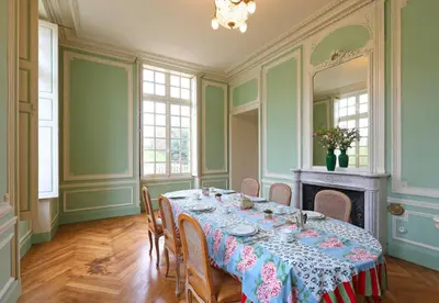Plan de l'établissement Restored Castle In The Heart Of Loire Valley