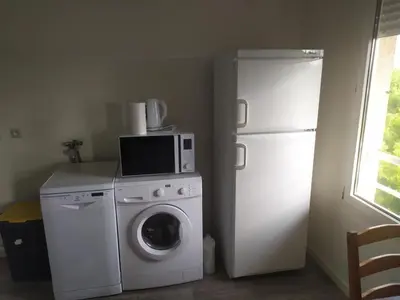 Cuisine ou kitchenette dans l'établissement T1 TOURS NORD 38m2 - 4 couchages