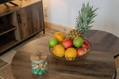 Nourriture dans la maison de vacances ou à proximité