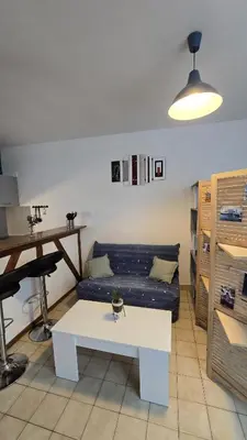 Coin salon dans l'établissement Perle des Bords de Loire