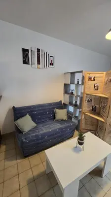 Coin salon dans l'établissement Perle des Bords de Loire