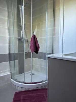 Salle de bains dans l'établissement Le Fleuriau - Tours, Loire Valley