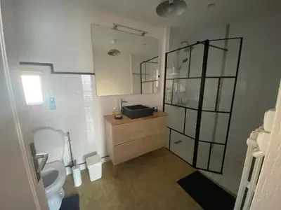 Salle de bains dans l'établissement p'tite maison