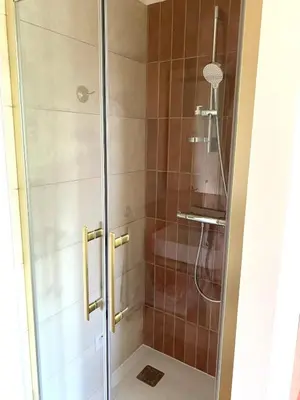 Salle de bains dans l'établissement Inspired space