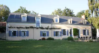 Jardin de l'établissement Chambres d'hôtes chez l'habitant, circuit 24h, Pôle Européen du Cheval, etc