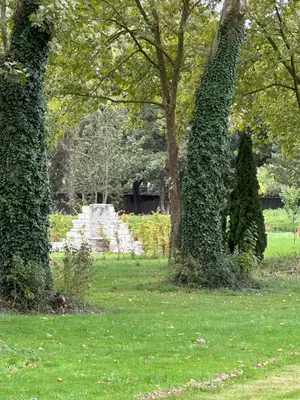 Jardin de l'établissement Château des quatre tourelles