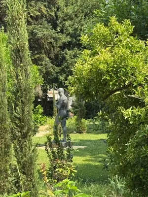 Jardin de l'établissement Château des quatre tourelles
