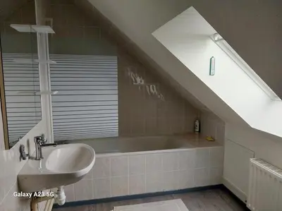 Salle de bains dans l'établissement chambre lydie 1