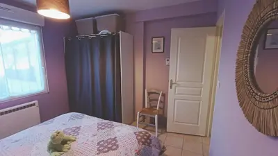 Un ou plusieurs lits dans un hébergement de l'établissement Chambre d'hôtes