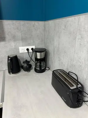 Cuisine ou kitchenette dans l'établissement La Résidence Degas 4 chambres