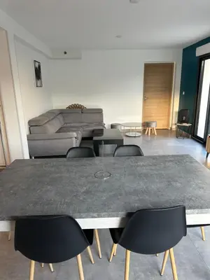 Coin salon dans l'établissement La Résidence Degas 4 chambres