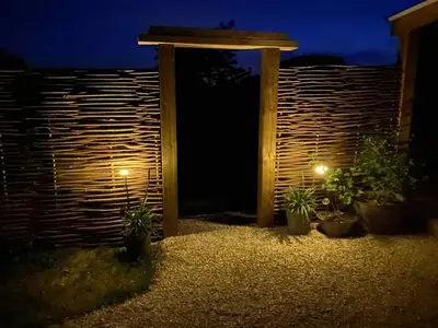 Jardin de l'établissement La Cabane Mini Enchantée !