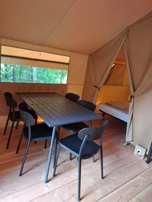 Plan de l'établissement Camping Au Bord de Loire