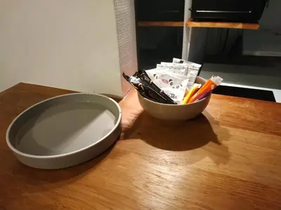Nourriture dans l'appartement ou à proximité