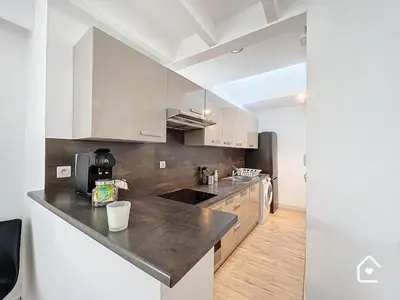 Cuisine ou kitchenette dans l'établissement La Loggia - Premium apartment 60 m2