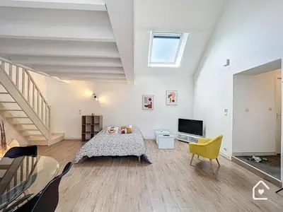 Un ou plusieurs lits dans un hébergement de l'établissement La Loggia - Premium apartment 60 m2