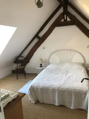 Un ou plusieurs lits dans un hébergement de l'établissement Maison au cœur des châteaux de la Loire