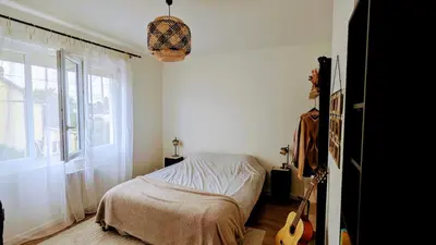 Un ou plusieurs lits dans un hébergement de l'établissement Trackside Loft 24h Le Mans Stay