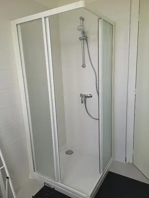 Salle de bains dans l'établissement Maison Fatonnette