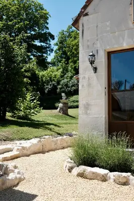 Jardin de l'établissement Le Verger des Anges - Meublé de tourisme 4 étoiles