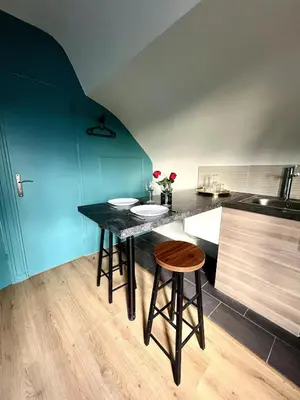 Plan de l'établissement Studio Paris-Art déco lumineux & confort en plein centre