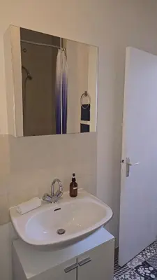 Salle de bains dans l'établissement L'écrin de Loire