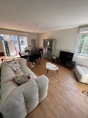 Coin salon dans l'établissement Appartement Saint Cyr sur Loire