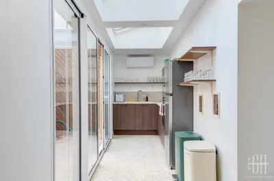Cuisine ou kitchenette dans l'établissement Villa Michelet - Jacuzzi - Sauna - Hyper Center
