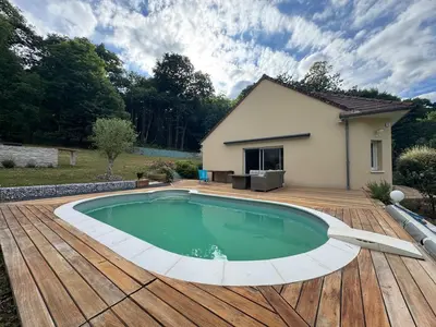 Piscine de l'établissement L'Orée du Bois - Piscine - 6pers - Garage ou située à proximité